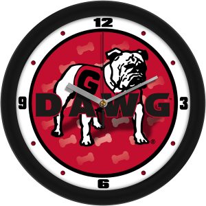 Georgia Bulldogs Mascot Wall Clock
